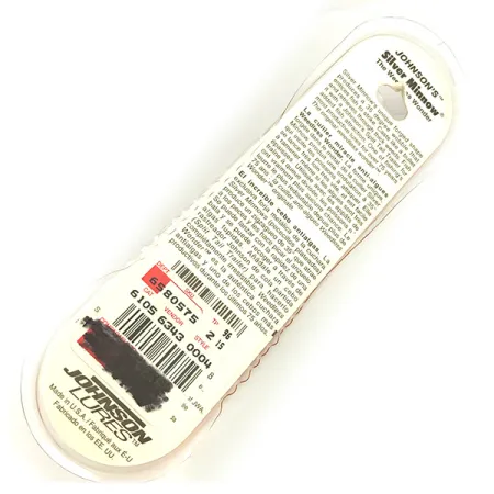 Johnson Silver Minnow Lusikka, Hopeoitu, 14g, Lippalevy, #7360