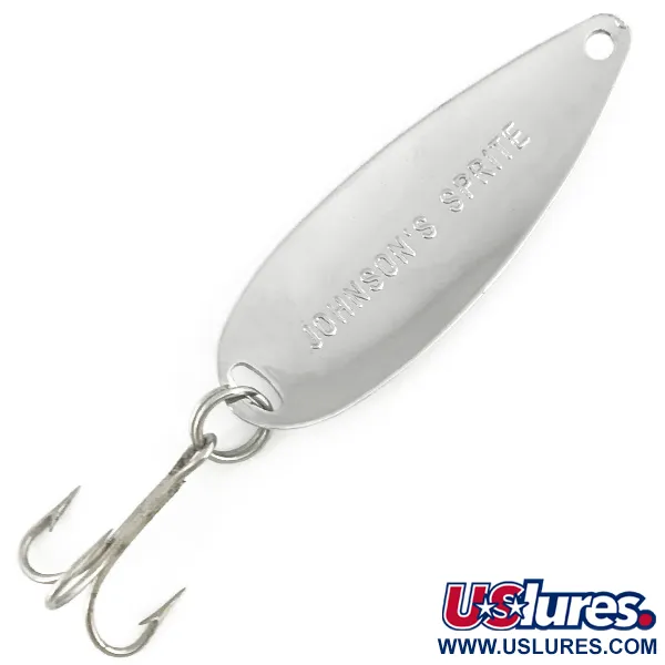 Johnson Sprite Lusikka, Nikkeli / Punainen, 10g, USA, #7361