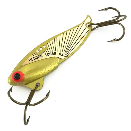 Heddon Sonar 433 Blade Lure, Kulta, 14g, Monireikäkiinnitys, #7385