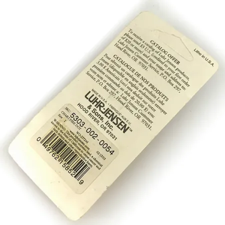 Luhr Jensen Loco 2 Lusikkauistin, Chart Fire Dot, 7g, #7400