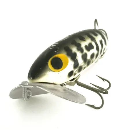 Fred Arbogast Jitterbug Pintauistin, Tiger, 10g, Metallilevy, #7406