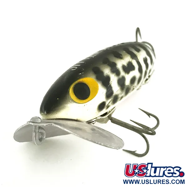 Fred Arbogast Jitterbug Pintauistin, Tiger, 10g, Metallilevy, #7406