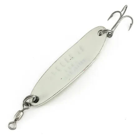 Luhr Jensen Krocodile Die #3 Glow Lusikka, Valkoinen/Vihreä, 14g, #7410