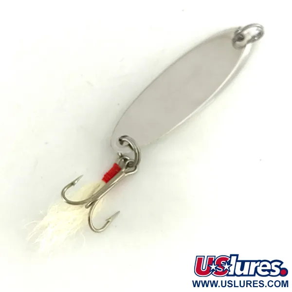 Acme Feathered Kastmaster Lusikka, Kromi, 10.5g, Höyhenkoukku, #7419