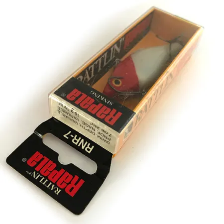 Rapala Rattl'n RAP Lipless Crankbait, Red Head, 16g, Uppoava, #SRNR07 RH