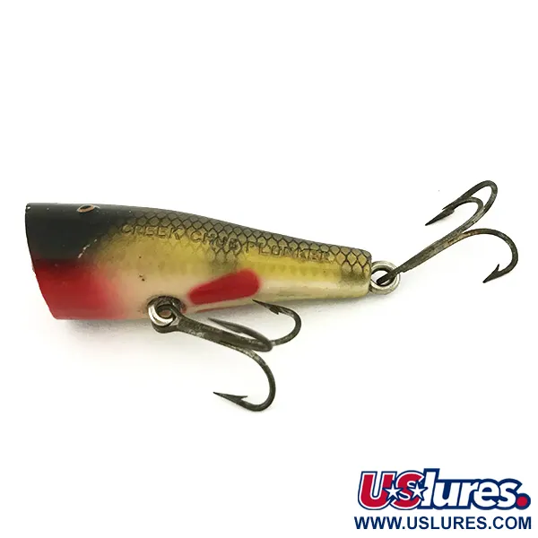 Creek Chub Plunker Popper, Kultasuomu, 5,5g, Pintaviehe, #7431