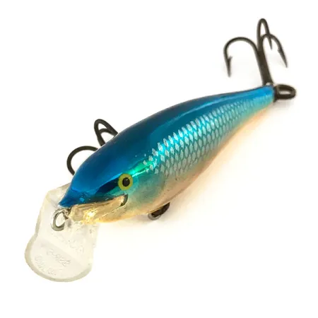 Rapala Shallow Shad Rap Vaappu, Sini/Kulta, 5g, Balsa, #7439