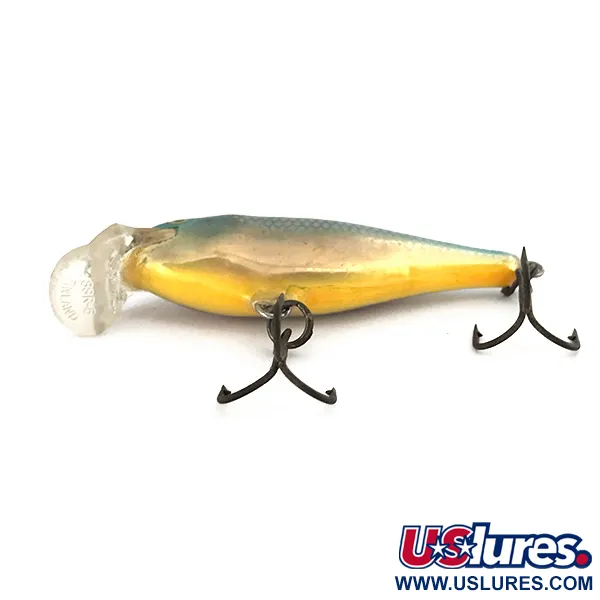Rapala Shallow Shad Rap Vaappu, Sini/Kulta, 5g, Balsa, #7439