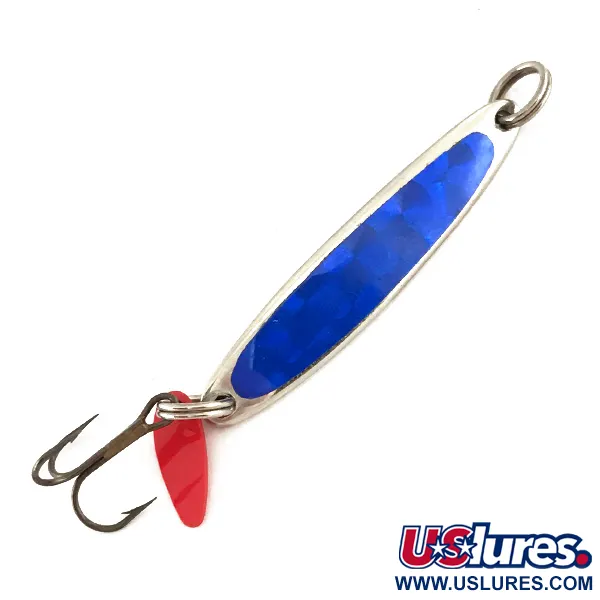 Bay de Noc Swedish pimple Pystypilkki, Nikkeli / Sininen, 5,5g, #7442