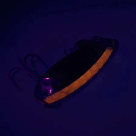 Luhr Jensen Krocodile UV Lusikka, Nikkeli/Oranssi, 7g, UV, #7447