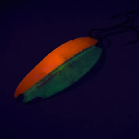 TODDCO Main liner Glow UV Lusikka, Puna/Valko/Nikkeli Glow, 11g, #7451