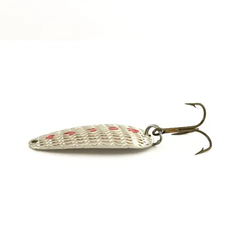 Thomas Cyclone Lusikka, Hopea / Punainen / Valkoinen, 7g, Suomukuvio, #7454