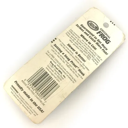 Snag Proof Original Frog Pintaviehe, Chartreuse, 14g, #7458