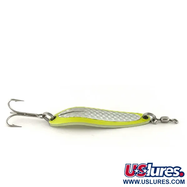 Luhr Jensen Krocodile Die #3 UV Lusikka, Chartreuse, 10g, UV, #7468