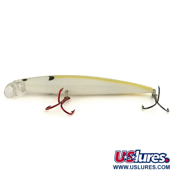 Matzuo Phantom Minnow Vaappu, Hopea/Keltainen, 9g, Suspending, #7473