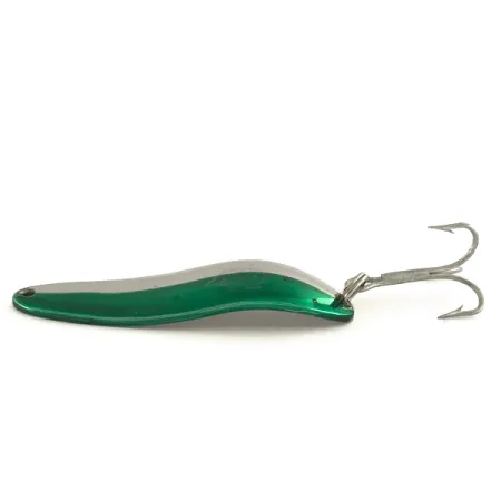 Dardevle Cop-E-Cat 7300 Lusikka, Nikkeli/Vihreä, 10g, Vaappuva Uinti, #7487