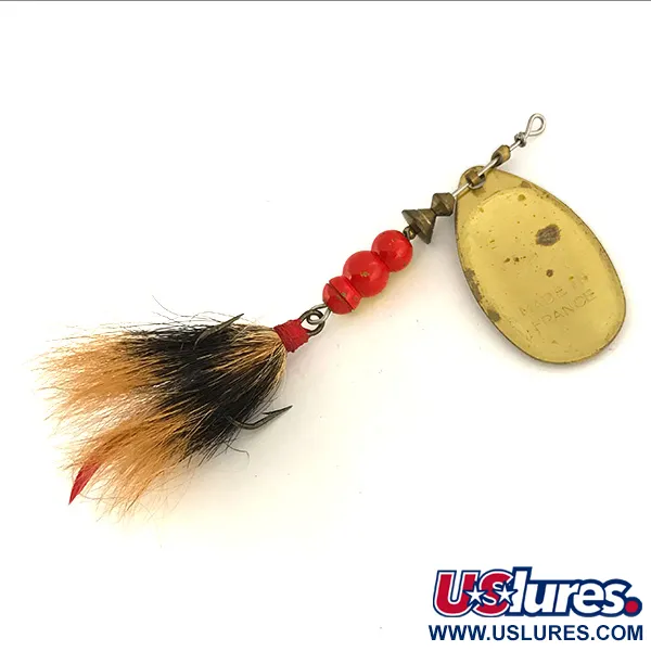 Mepps Aglia 4 dressed Lippa, Messinki, 10g, Luonnonkarva, #7489