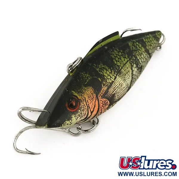 Bill Lewis Rat-L-Trap Lipless Crankbait, Ahven, 12g, Räminä, #7495