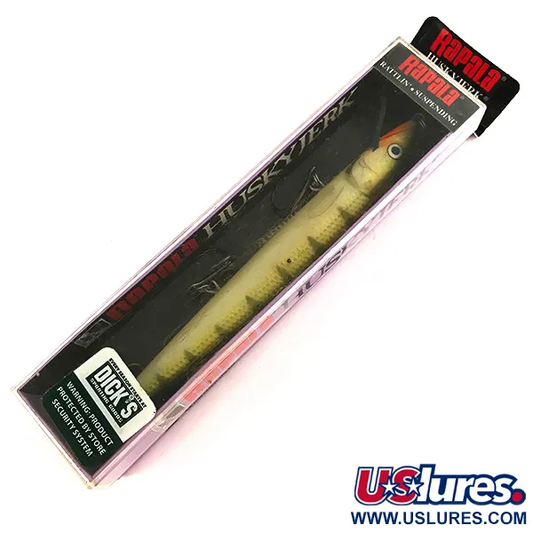 Rapala Husky Jerk HJ 14 Vaappu, Yellow Perch, 18g, suspendi, #7498