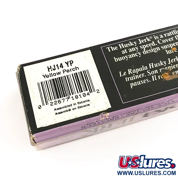 Rapala Husky Jerk HJ 14 Vaappu, Yellow Perch, 18g, suspendi, #7498