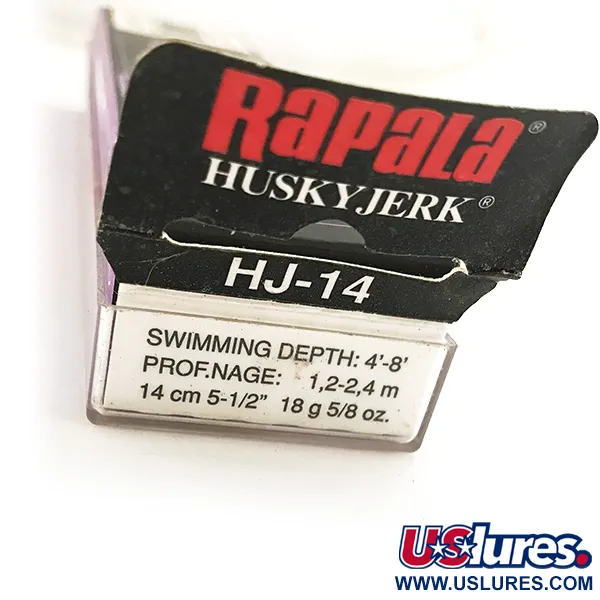 Rapala Husky Jerk HJ 14 Vaappu, Yellow Perch, 18g, suspendi, #7498
