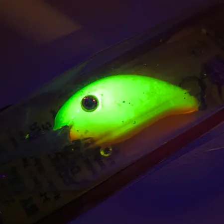 Strike King Pro Model 3XD Crankbait, Chartreuse, 12g, Räpätin, #7501