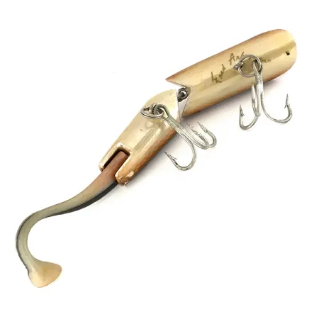 Fred Arbogast A.C. Plug Vintage Popper, Ruskea, 28g, Nivelrunko, #7508