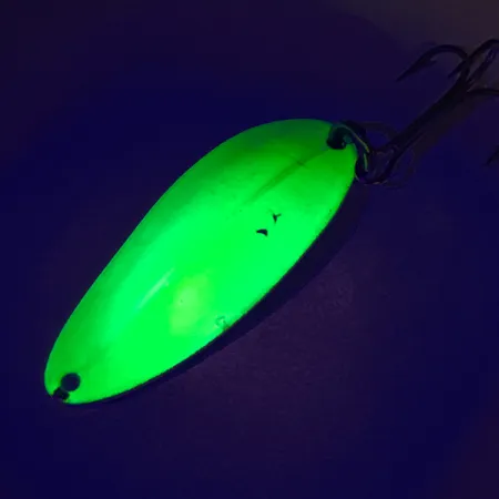 TODDCO Main liner UV Lusikka, Keltainen/Vihreä/Nikkeli, 11g, UV, #7538