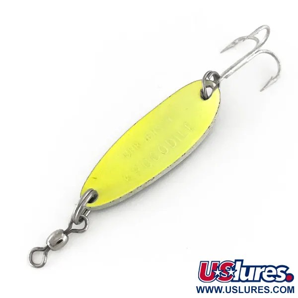 Luhr Jensen Krocodile UV Lusikkauistin, UV Glow, 9g, Kolmihaara, #7542