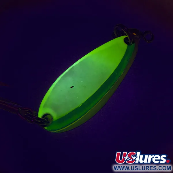 Luhr Jensen Krocodile UV Lusikkauistin, UV Glow, 9g, Kolmihaara, #7542