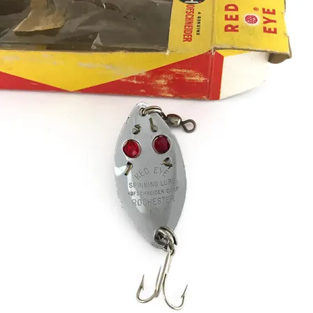 Hofschneider Red Eye Lusikka, Nikkeli / Punaiset Silmät, 6,5g, #7583