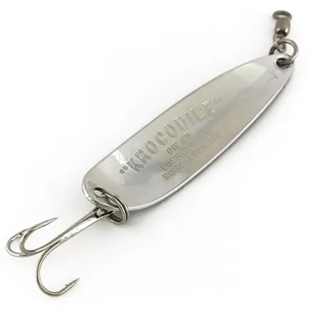 Luhr Jensen Krocodile Die #5 Lusikka, Nikkeli/Sininen, 23g, #7630