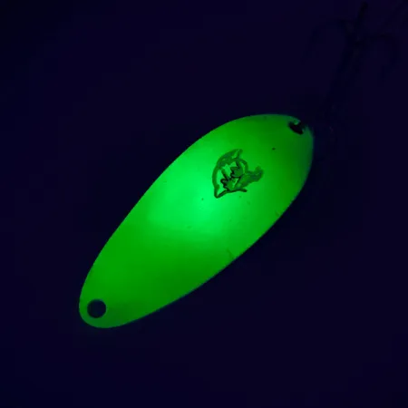 Eppinger Dardevle Devle Dog 5300 UV Lusikka, Kelt/Vihr/Nikkeli, 10g, #7636