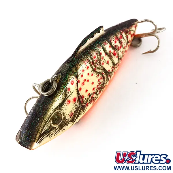Bill Lewis Rat-L-Trap Lipless Crankbait, Oranssi/Kerma, 14g, #7664