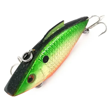 Bill Lewis Rat-L-Trap Lipless Crankbait, Vihreä-Kulta, 14g, #7667