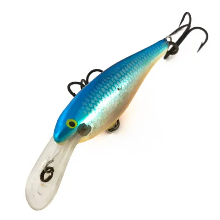 Rapala Shad Rap Deep Runner 05 Vaappu, Sininen, 5g, Balsapuu, #7670