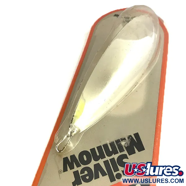 Johnson Silver Minnow Weedless Lusikka, Hopea, 31g, Ruohosuoja, #7678