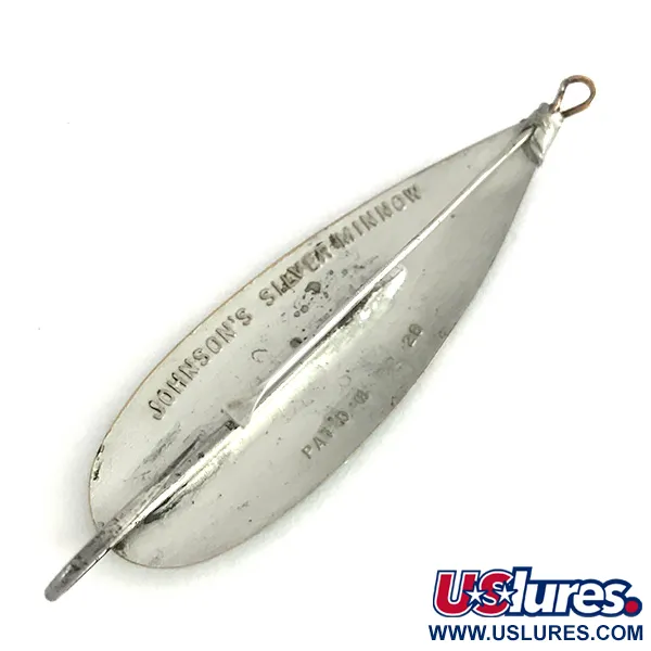 Johnson Silver Minnow Lusikka, Green / Silver, 12g, Ruohosuojattu, #7683