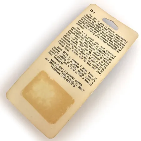 Mann's Mann's 10+ Crankbait, Vaaleanharmaa, 10g, Syvyys 3m, #7689