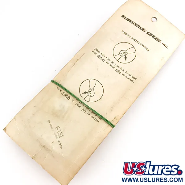 Smithwick Devil's Horse Pintauistin, Nikkeli, 9g, Puu, #7690