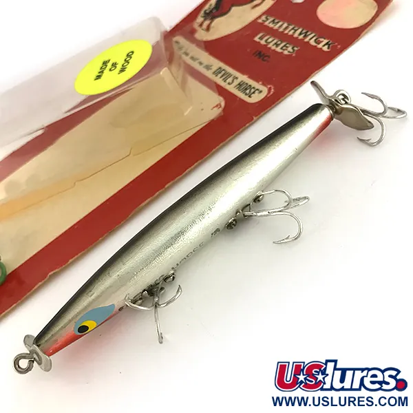 Smithwick Devil's Horse Pintauistin, Nikkeli, 9g, Puu, #7690