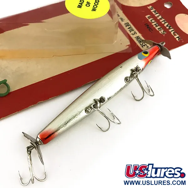 Smithwick Devil's Horse Pintauistin, Nikkeli, 9g, Puu, #7690