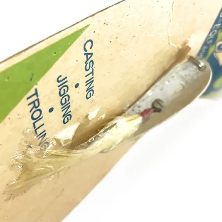 Hopkins 238 Hammered Spoon Lusikka, Hopea, 7g, Bucktail, #7694