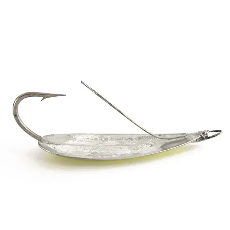 Johnson Weedless Silver Minnow UV Lusikkauistin, Hopea/Chartreuse, 12g, #7711