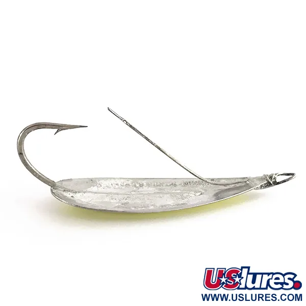 Johnson Weedless Silver Minnow UV Lusikkauistin, Hopea/Chartreuse, 12g, #7711