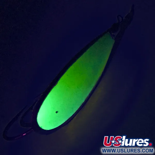 Johnson Weedless Silver Minnow UV Lusikkauistin, Hopea/Chartreuse, 12g, #7711