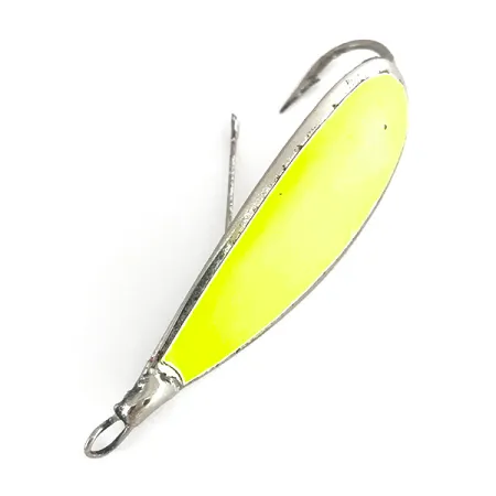Johnson Weedless Silver Minnow UV Lusikkauistin, Hopea/Chartreuse, 12g, #7711