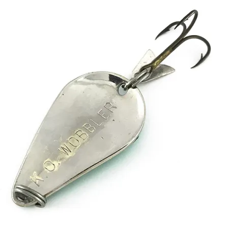 Acme K.O. Wobbler Lusikka, Nikkeli / Vihreä, 14g, Sonic flipper tail, #7728