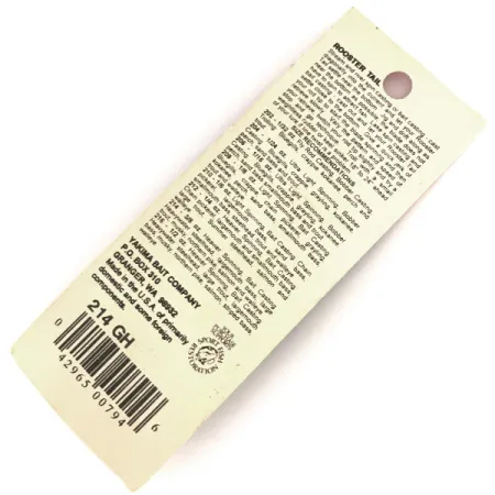 Worden’s Original Rooster Tail Lippa, Kulta, 12g, Pyrstösulat, #214 GH