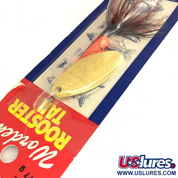 Worden’s Original Rooster Tail UV Lippa, Kulta/Punainen, 12g, #7772